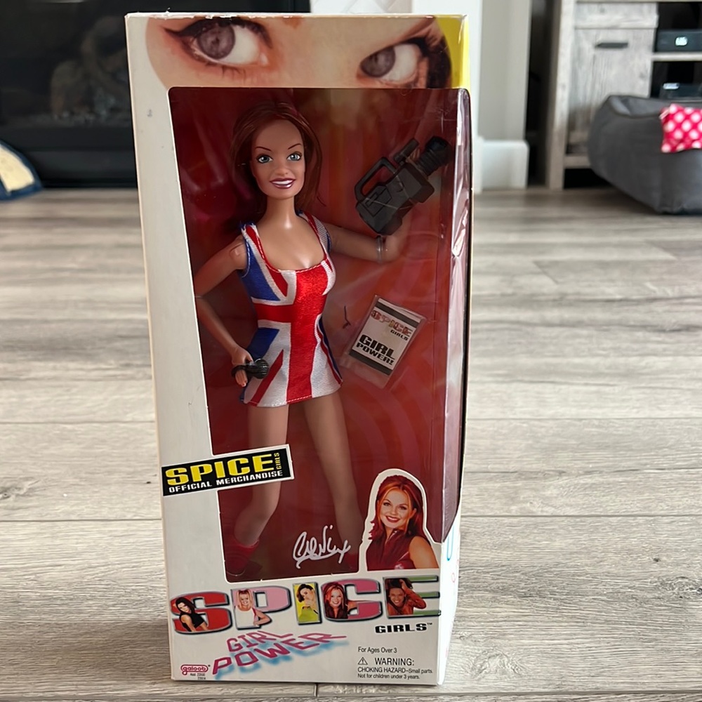 Rare 1997 Galoob Spice Girls doll - Geri Halliwell/Ginger Spice